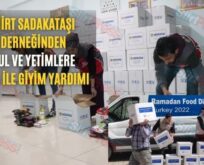 Siirt Sadakataşı Derneğinden Dul Ve Yetimlere Gıda İle Giyim Yardımı