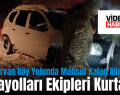 Siirt-Şirvan Köy Yolunda Mahsur Kalan Aileyi Karayolları Ekipleri Kurtardı