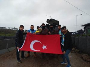 Siirt Spor taraftarlar gruplarından Şehr-i Karani mensupları Polis Teşkilatının 174.yıl