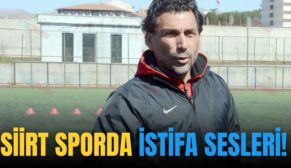 SİİRT SPORDA İSTİFA SESLERİ!