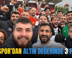 SİİRTSPOR’DAN ALTIN DEĞERİNDE 3 PUAN!..