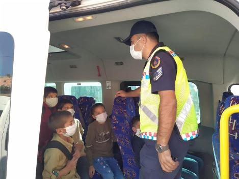 Siirt’te yüz yüze eğitimin kademeli başlamasıyla il genelinde okul servis