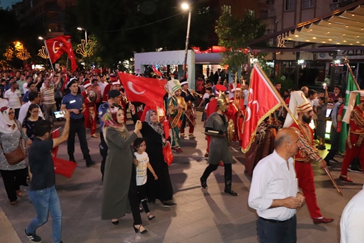 SİİRT’TE 15 TEMMUZ ZAFERİNİN 3.YIL KUTLAMALARI