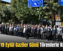 Siirt’te 19 Eylül Gaziler Günü Törenlerle Kutlandı