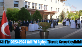 Siirt’te 2023-2024 Adli Yıl Açılışı Törenle Gerçekleştirildi