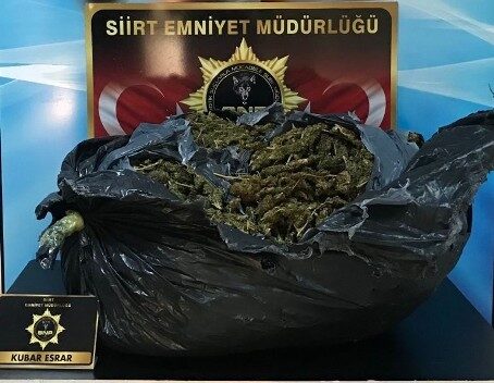 Siirt İl Emniyet Müdürlüğü Narkotik Suçlarla Mücadele ekiplerince farklı tarihlerde