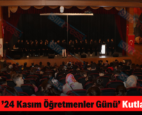 Siirt’te ’24 Kasım Öğretmenler Günü’ Kutlamaları