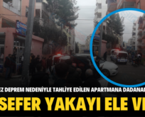 Siirt’te 3.Kez Deprem Nedeniyle Tahliye Edilen Apartmana Dadanan Hırsızlar, Bu Sefer Yakayı Ele Verdi