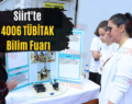 Siirt’te 4006 TÜBİTAK Bilim Fuarı