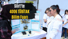 Siirt’te 4006 TÜBİTAK Bilim Fuarı