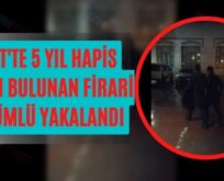 Siirt’te 5 Yıl Hapis Cezası Bulunan Firari Hükümlü Yakalandı