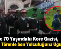 Siirt’te 70 Yaşındaki Kıbrıs Gazisi, Askeri Törenle Son Yolculuğuna Uğurlandı