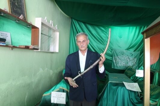 Siirt’te Abdülkadir Geylani’nin 20’nci kuşak torunu seyit şeyh Kasım Geylani’nin