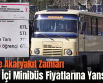 Siirt’te Akaryakıt Zamları Şehir İçi Minibüs Fiyatlarına Yansıdı!