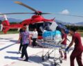 SİİRT’TE AMBULANS HELİKOPTER MİRAÇ BEBEK İÇİN HAVALANDI