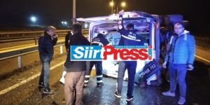 Siirt’te Ambulans ile Otomobil Çarpıştı: 1’i Hemşire 4 Yaralı