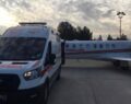 SİİRT’TE AMBULANS UÇAK BÖBREK HASTASI 3 YAŞINDAKİ ÇOCUK İÇİN HAVALANDI