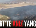 SİİRT’TE ANIZ YANGINI