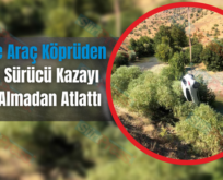 Siirt’te Araç Köprüden Uçtu, Sürücü Kazayı Yara Almadan Atlattı