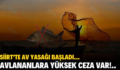 SİİRT’TE AV YASAĞI BAŞLADI… AVLANANLARA YÜKSEK CEZA VAR!..