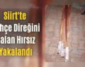 Siirt’te Bahçe Direğini Çalan Hırsız Yakalandı