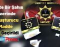 Siirt’te Bir Şahıs Üzerinde Uyuşturucu Madde Ele Geçirildi