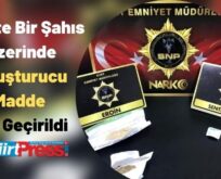 Siirt’te Bir Şahıs Üzerinde Uyuşturucu Madde Ele Geçirildi