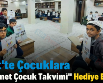 Siirt’te Çocuklara “Diyanet Çocuk Takvimi” Hediye Edildi