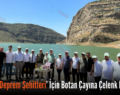 Siirt’te ‘Deprem Şehitleri’ İçin Botan Çayına Çelenk Bırakıldı