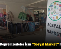 Siirt’te Depremzedeler İçin “Sosyal Market” Kuruldu