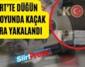 Siirt’te Düğün Konvoyunda Kaçak Sigara Yakalandı