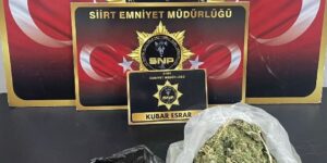 SİİRT’TE DURDURULAN ARAÇTA UYUŞTURUCU YAKALANDI