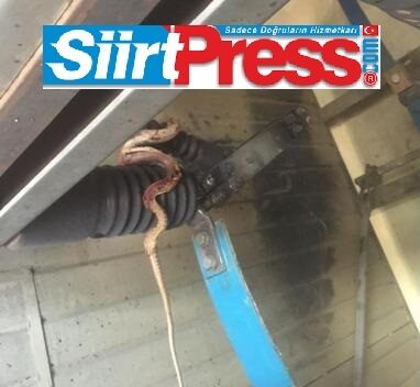 Siirt’te önceki gün kent merkezinin ana arterini besleyen elektrik trafosuna