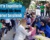 Siirt’te Engellilerin El Emeği Göz Nuru Eserleri Sergilendi