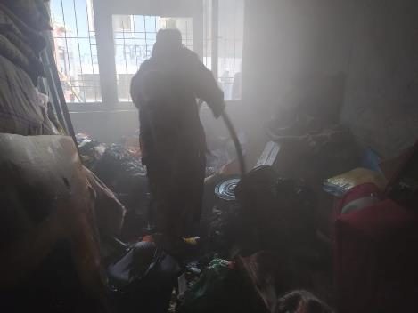 Siirt’te bir evde çıkan yangın maddi hasara neden oldu. Bahçelievler