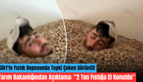 Siirt’te Fıstık Deposunda Tepki Çeken Görüntü! Tarım Bakanlığından Açıklama: “2 Ton Fıstığa El Konuldu”