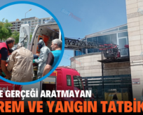 SİİRT’TE GERÇEĞİ ARATMAYAN DEPREM VE YANGIN TATBİKATI!