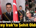 Siirt’te Görevli 3 Asker Kuzey Irak’ta Şehit Oldu