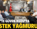 SİİRT’TE GÜVEN KUZU’YA DESTEK YAĞMURU!..