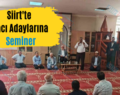 Siirt’te Hacı Adaylarına Seminer