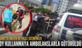 SİİRT’TE HASTA VE YAŞLI SEÇMENLER OY KULLANMAYA AMBULANSLARLA GÖTÜRÜLDÜ