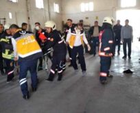 Siirt’te Helyum Gazı Dolu Varile Kaynak Yapan Kişi Patlama Sonucu Yaralandı