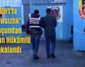 Siirt’te ‘Hırsızlık’ Suçundan Aranan Hükümlü Yakalandı