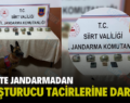 SİİRT’TE JANDARMADAN UYUŞTURUCU TACİRLERİNE DARBE!..