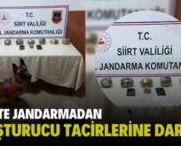 SİİRT’TE JANDARMADAN UYUŞTURUCU TACİRLERİNE DARBE!..