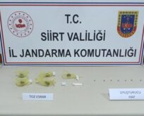 SİİRT’TE JANDARMADAN UYUŞTURUCU TACİRLERİNE GEÇİT YOK