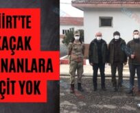 Siirt’te Kaçak Avlananlara Geçit Yok