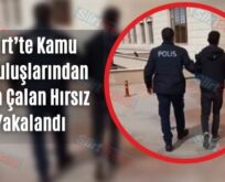 Siirt’te Kamu Kuruluşlarından Eşya Çalan Hırsız Yakalandı