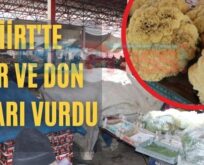 Siirt’te Kar Ve Don Pazarı Vurdu