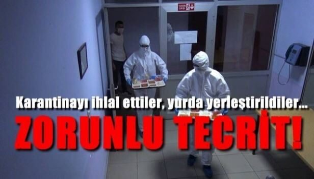 Siirt’te, yeni tip koronavirüs (Kovid-19) tedbirleri kapsamında uygulanan karantinayı ihlal